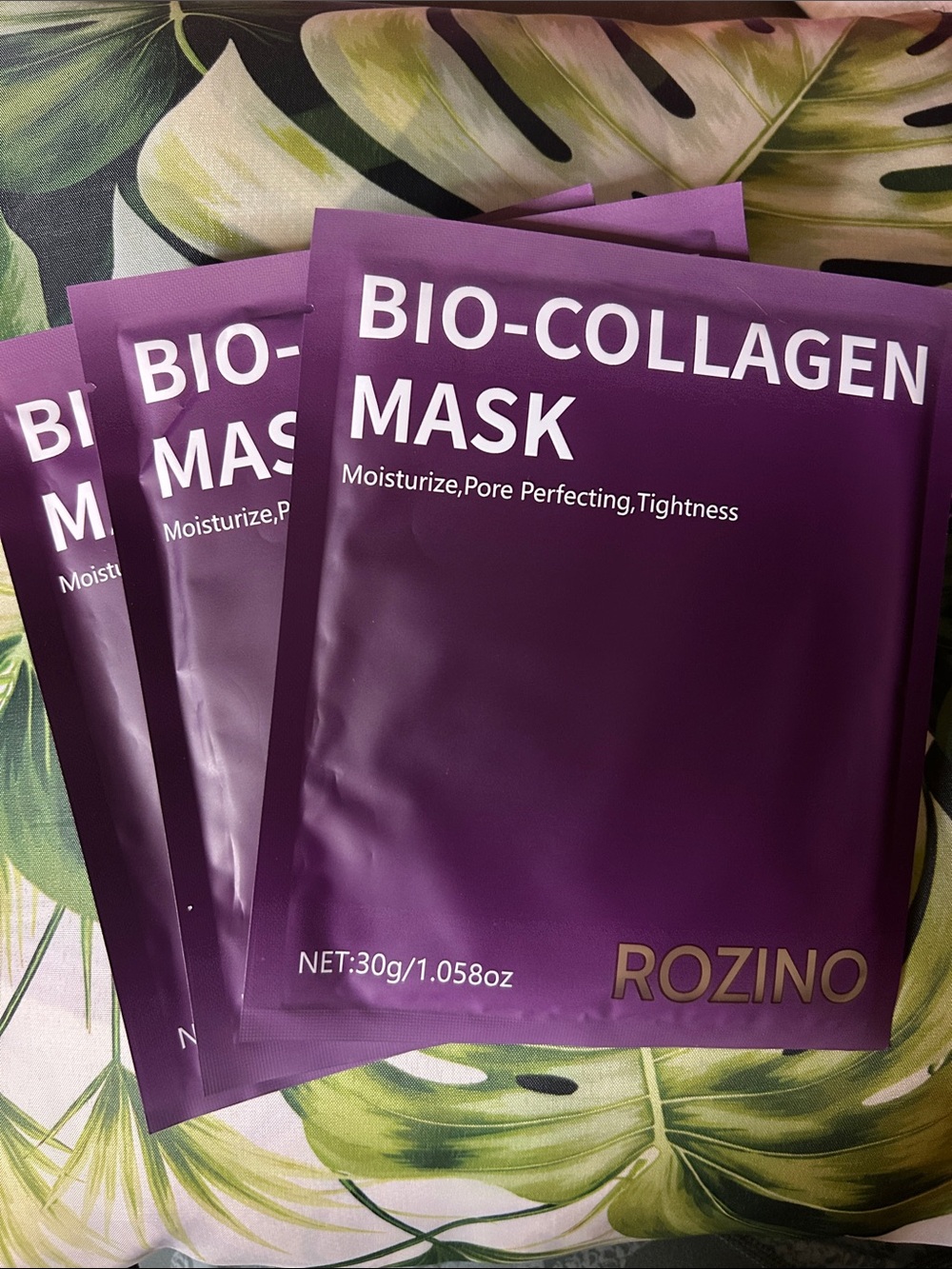 Rozino Bio-Collagen Mask - Purple Hydrating Sheet Mask
